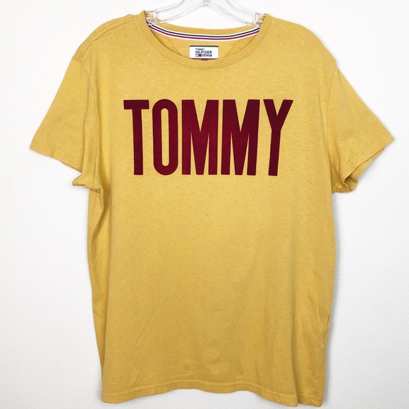 Tommy Hilfiger Spellout Velvet Letters Womens Top - Picture 1 of 4